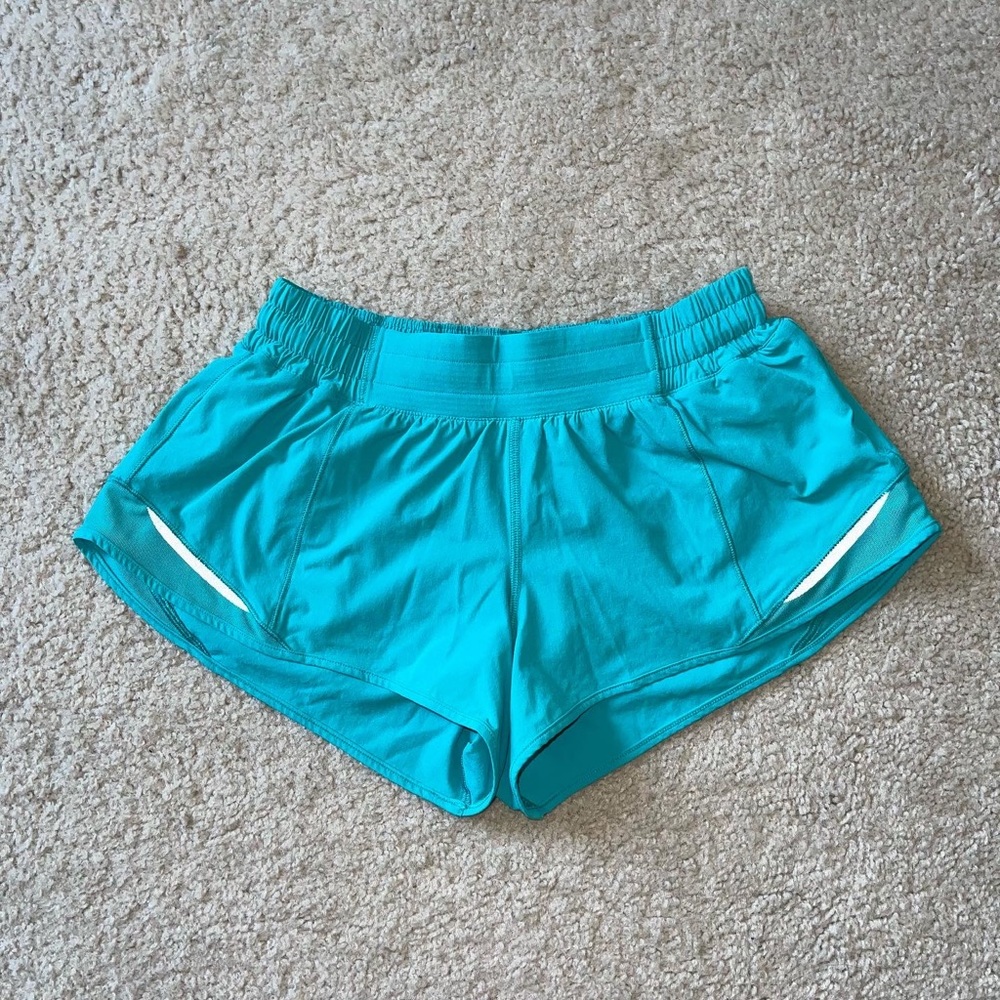Lululemon Hotty Hot Shorts Eucalyptus